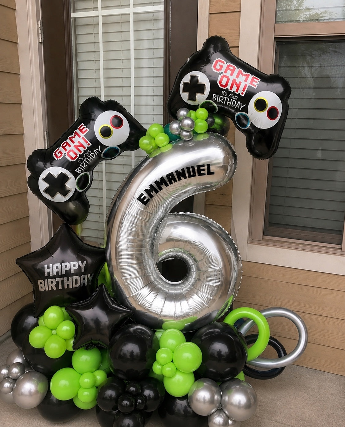 Game On! Customized Gaming Balloon Marquee