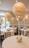 We Can Bearly Wait Themed Balloon Centerpieces