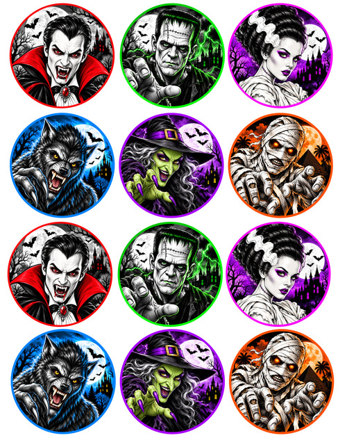 Fall / Halloween Drink Toppers
