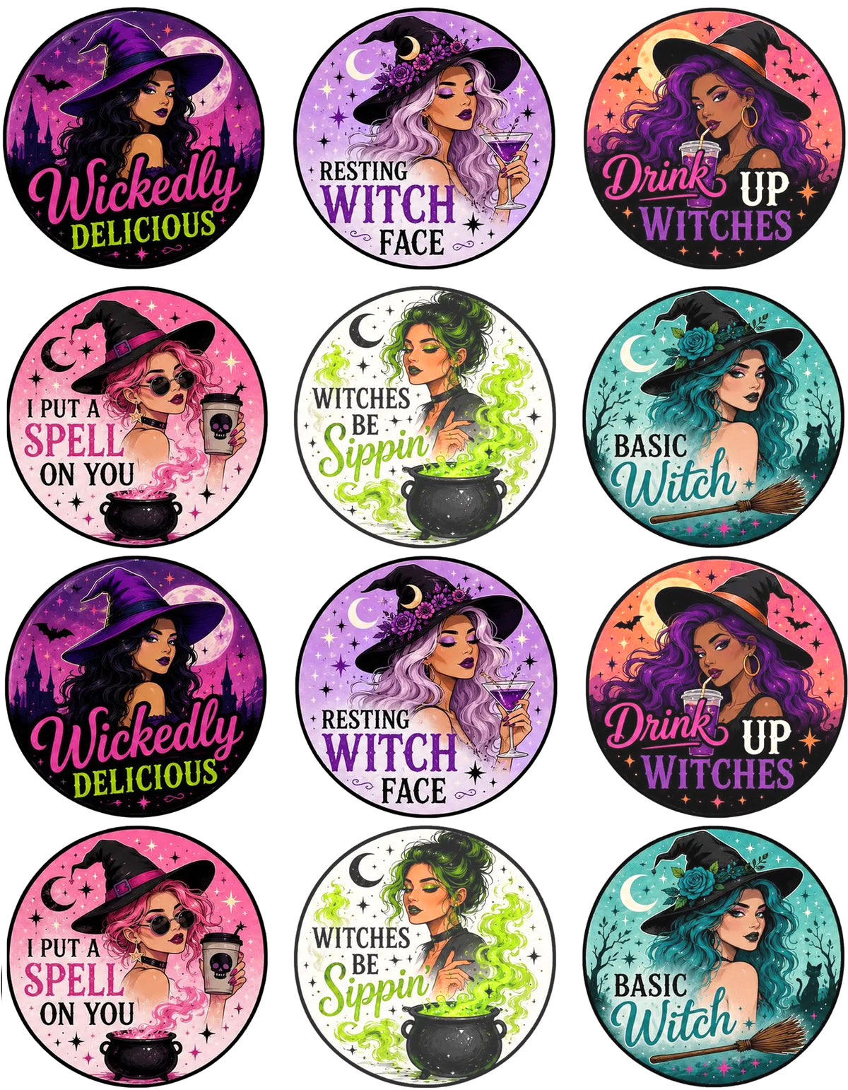 Fall / Halloween Drink Toppers